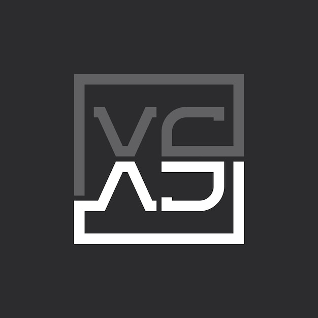 Diseño de logotipo de letra XS creativo minimalista moderno Monograma de logotipo XS para cualquier negocio