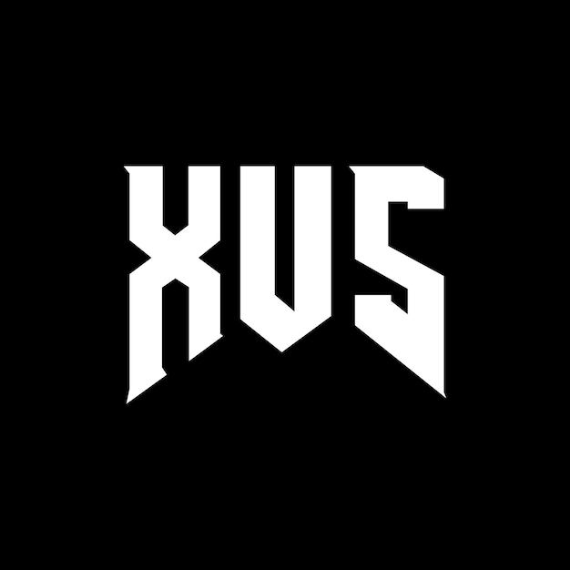 Diseño de logotipo de letra XUS para la compañía de tecnología XUS diseño de logotipo combinación de colores blanco y negro XUS logotipo XUS vector XUS diseño XUS icono XUS alfabeto XUS tipografía diseño de logotip