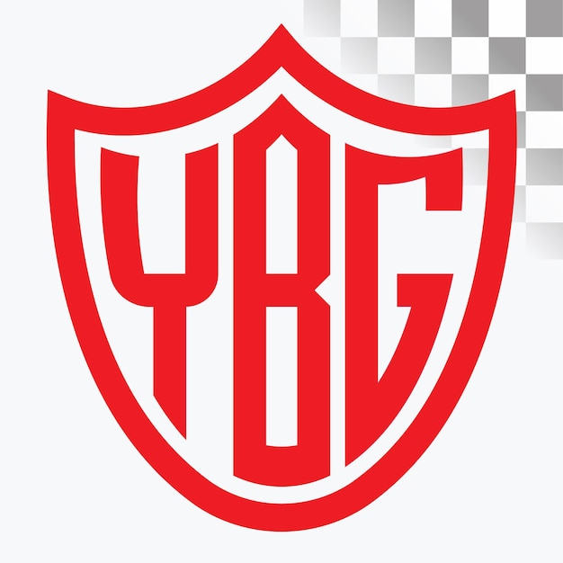 Diseño del logotipo de la letra YBG