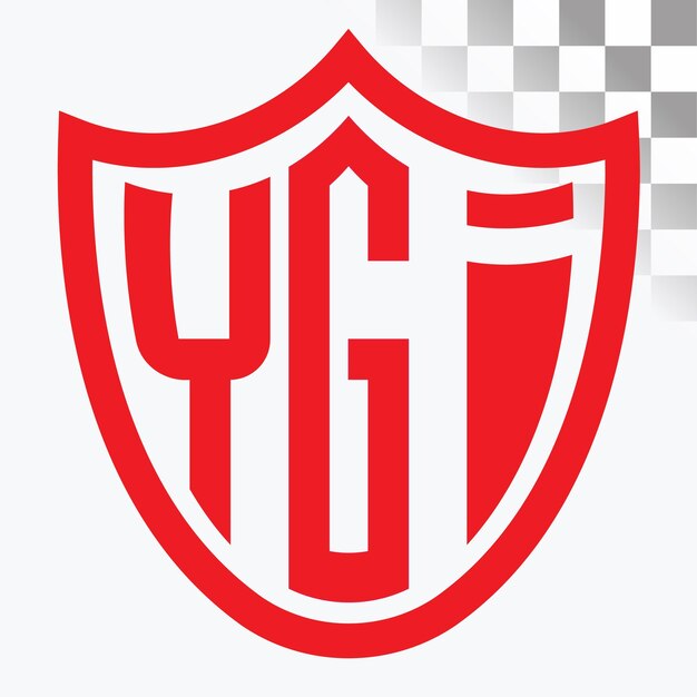 Diseño de logotipo de letra YGI