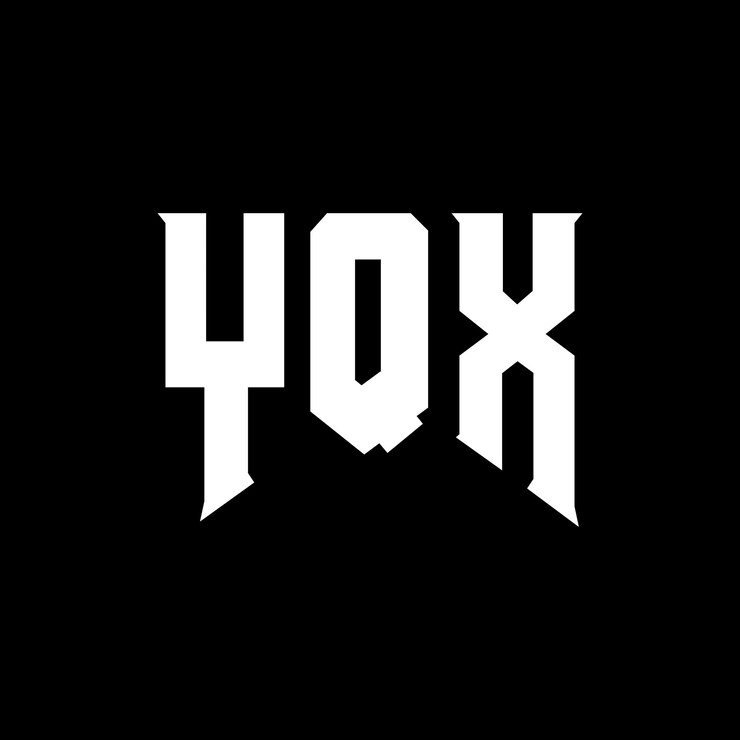 Vector diseño de logotipo de letra yqx para una empresa de tecnología diseño de logotipo yqx combinación de colores blanco y negro logotipo y qx vector yqx diseño icono yqx yqx alfabeto yqx tipografía diseño de logotipo