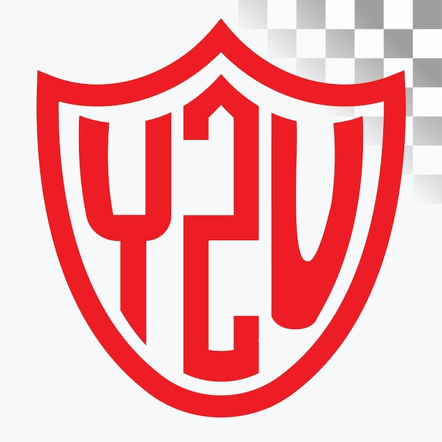 Diseño de logotipo de letra YZU