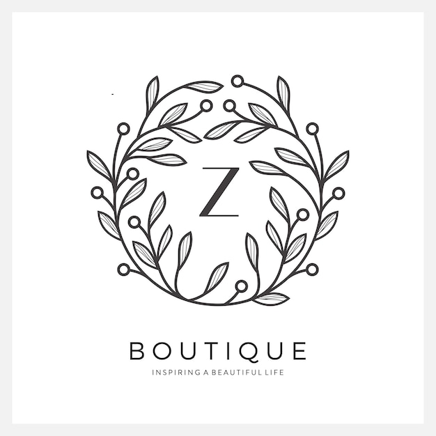 Diseño de logotipo de letra Z premium para lujo, restaurante, realeza, boutique, hotel, joyería, moda