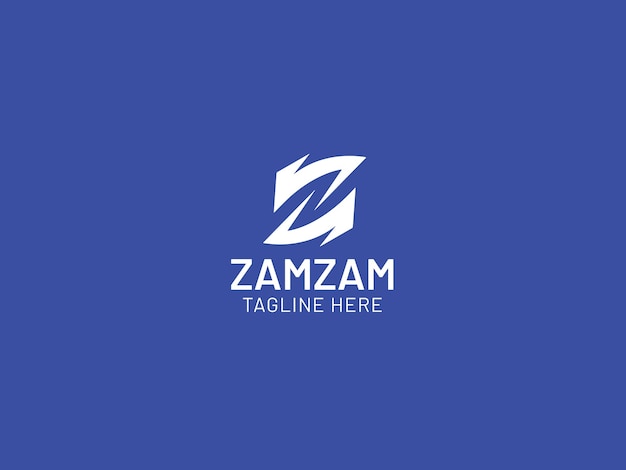 Diseño de logotipo de letra Z