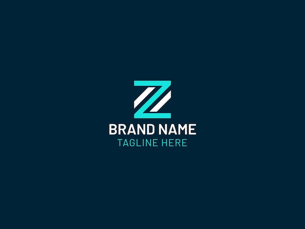 Diseño del logotipo de la letra Z