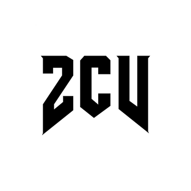 Diseño de logotipo de letra ZCV para una empresa de tecnología Diseño del logotipo ZCV combinación de colores blanco y negro ZCV logo ZCV vector ZCV diseño Icono ZCV alfabeto ZCV tipografía diseño del logotipo