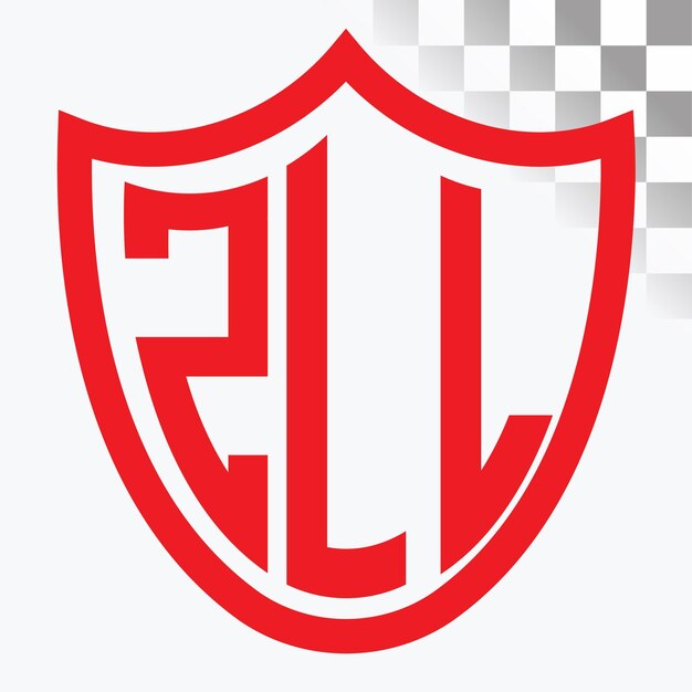 Diseño del logotipo de la letra ZLL