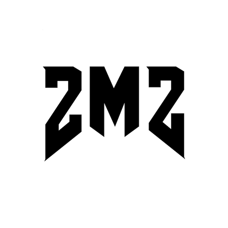 Vector diseño de logotipo de letra zmz para una empresa de tecnología diseño de logotipo zmz combinación de colores blanco y negro logotipo zmz vector diseño zmz icono zmz alfabeto zmz tipografía diseño del logotipo