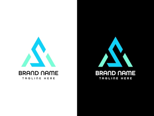 Un diseño de logotipo de letra