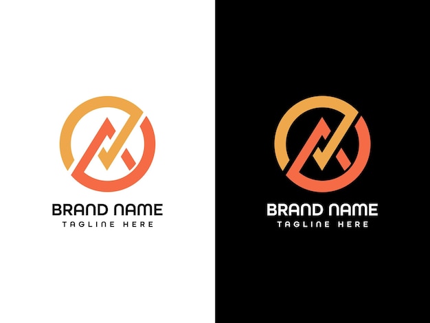 Un diseño de logotipo de letra