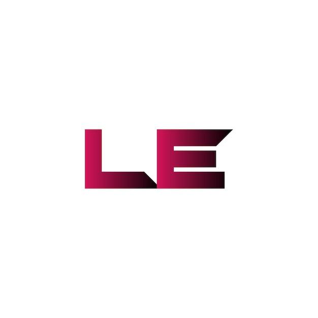 diseño del logotipo de la letra