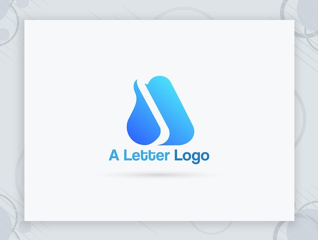 Un diseño de logotipo de letra.