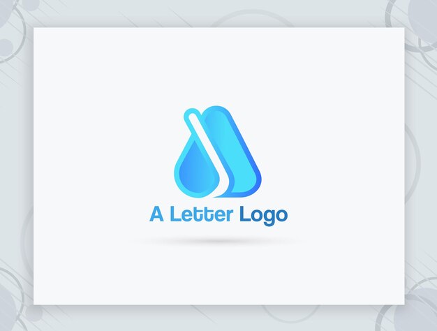 Un diseño de logotipo de letra.
