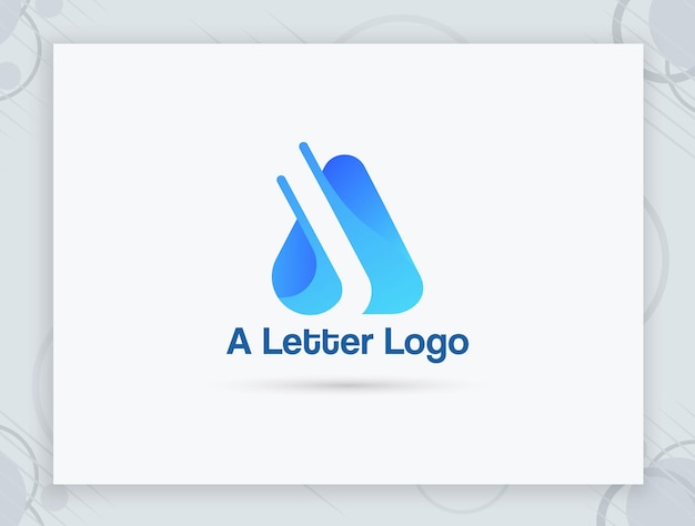 Un diseño de logotipo de letra.