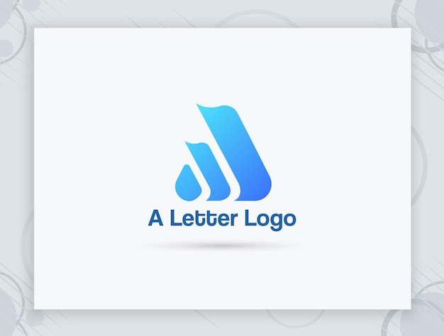 Un diseño de logotipo de letra.