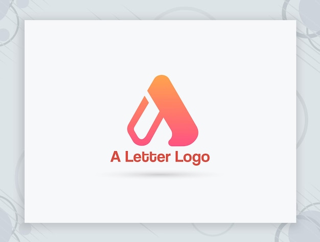 Un diseño de logotipo de letra.