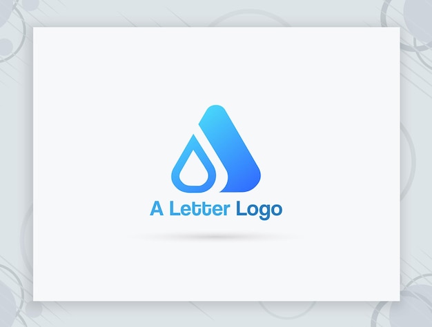 Un diseño de logotipo de letra.