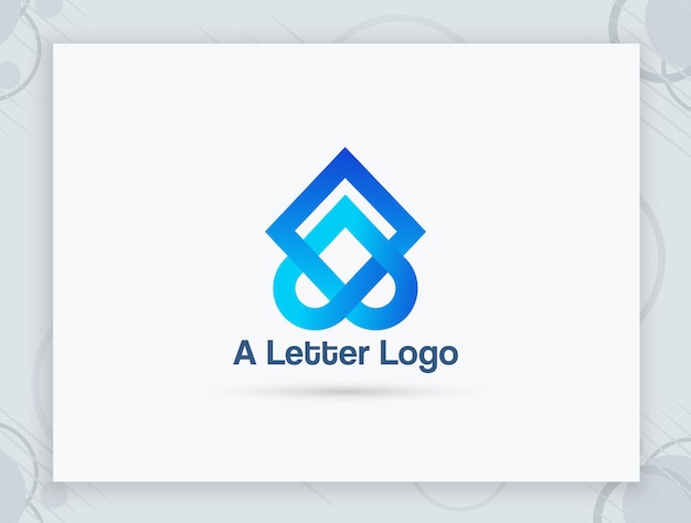 Un diseño de logotipo de letra.