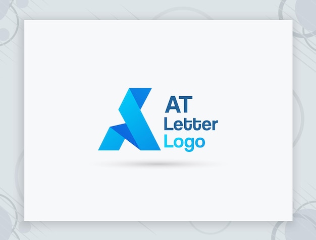 Un diseño de logotipo de letra.