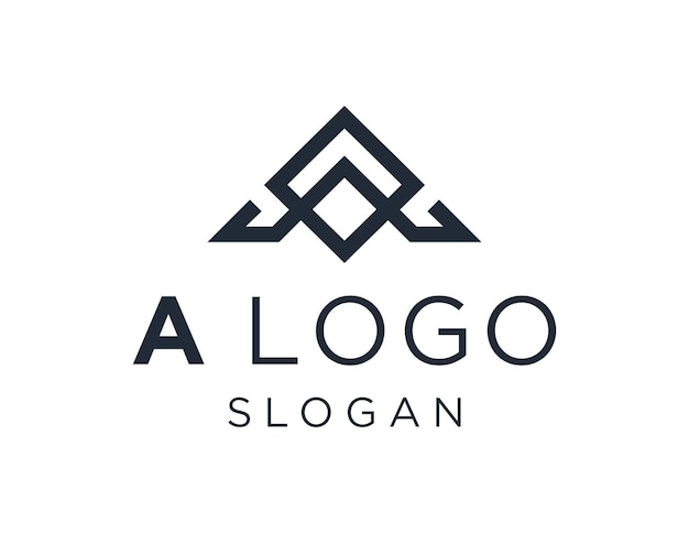 Un diseño de logotipo de letra