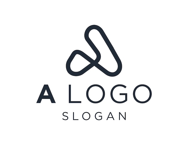 Un diseño de logotipo de letra