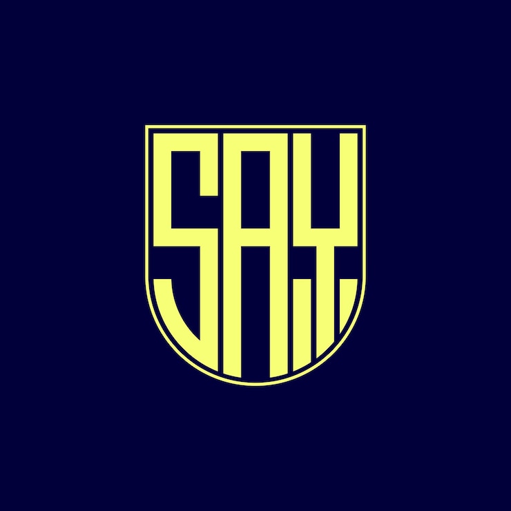 Vector diseño del logotipo de la letra
