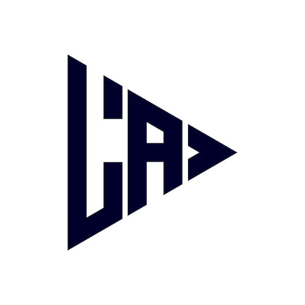 diseño del logotipo de la letra