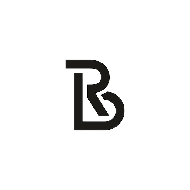 Diseño del logotipo con las letras B R y L
