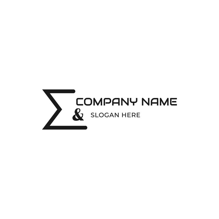 diseño de logotipo de letras creativas