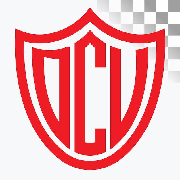 Diseño del logotipo de las letras DCV