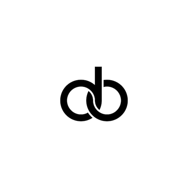Diseño del logotipo de las letras DO Monograma