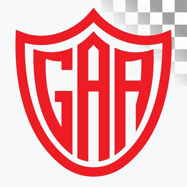 Diseño del logotipo de las letras de la GAA