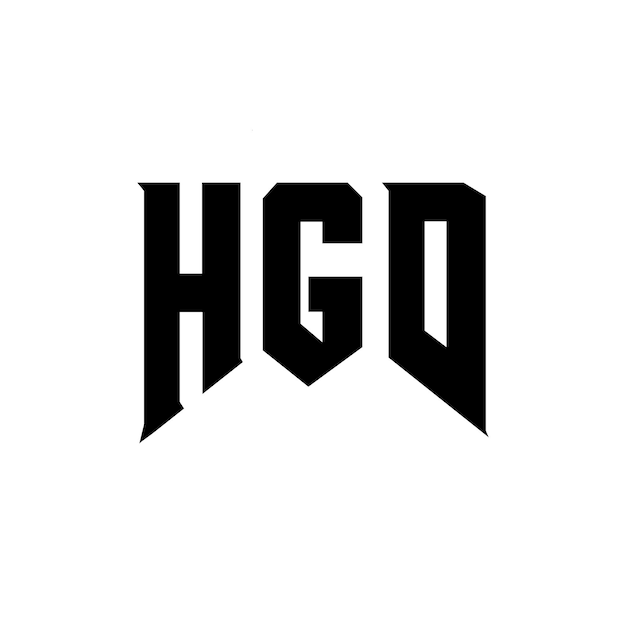 Diseño de logotipo de letras HGD para una empresa de tecnología Diseño de logos HGD combinación de colores blanco y negro Logotipo HGD vector diseño HGD icono HGD alfabeto HGD tipografía diseño de logotipo