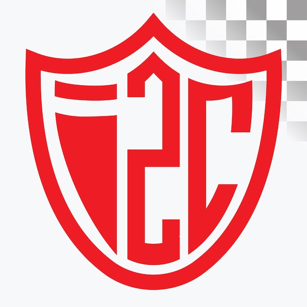 Diseño del logotipo de las letras de IZC