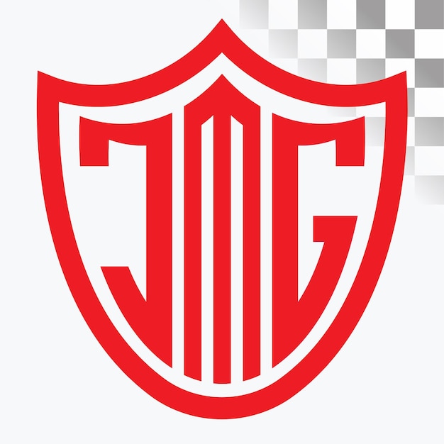 Diseño del logotipo de las letras de JMG