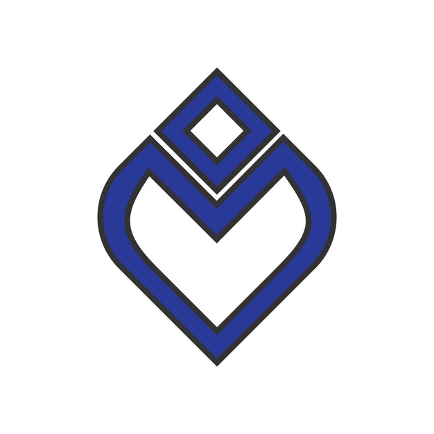 Diseño del logotipo de las letras M, los vectores del logotipo M y el diseño del icono M