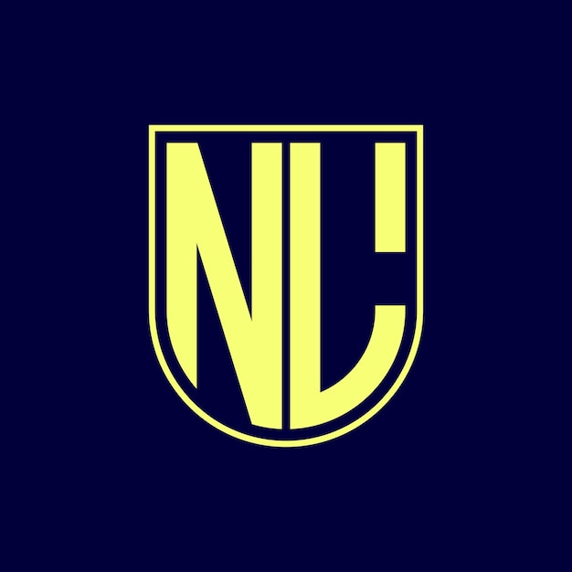Vector diseño de logotipo de letras modernas