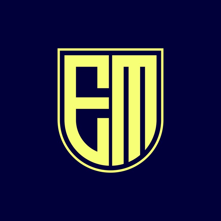 Vector diseño de logotipo de letras modernas