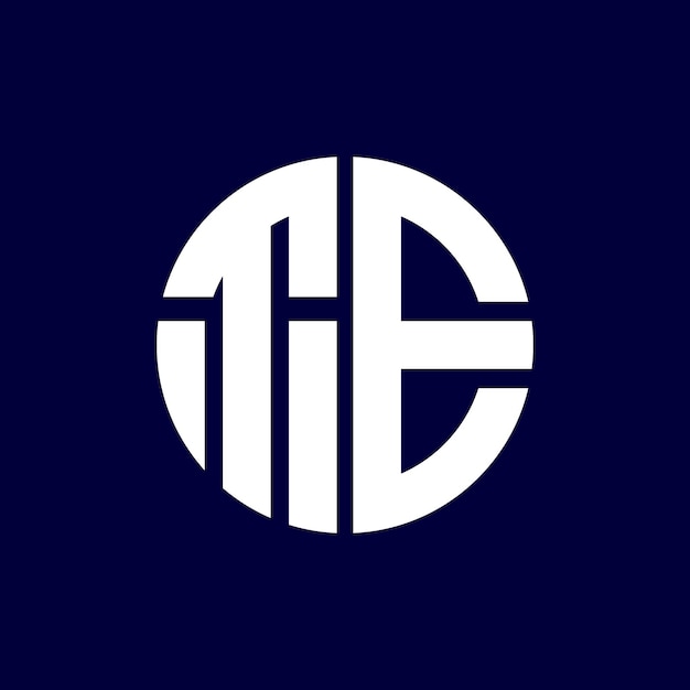 diseño de logotipo de letras modernas