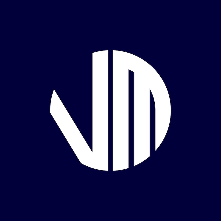 Vector diseño de logotipo de letras modernas