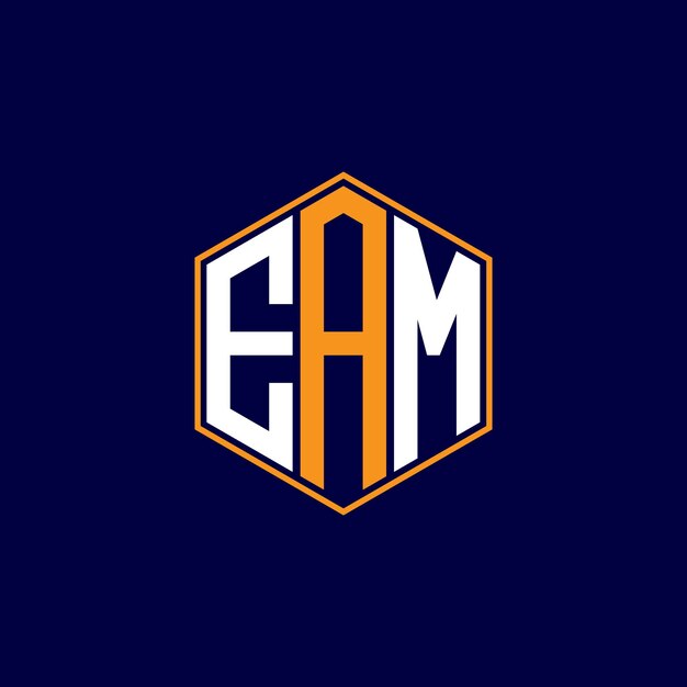 diseño de logotipo de letras modernas