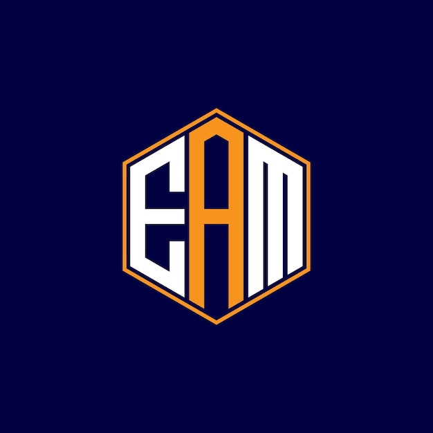 diseño de logotipo de letras modernas