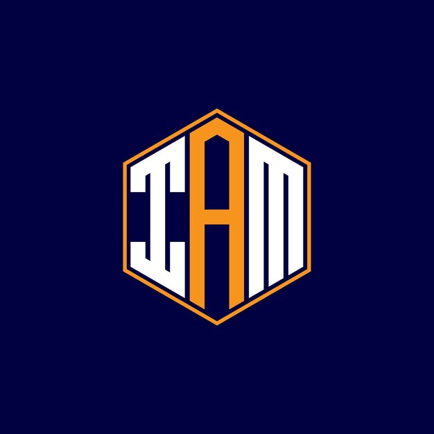 diseño de logotipo de letras modernas