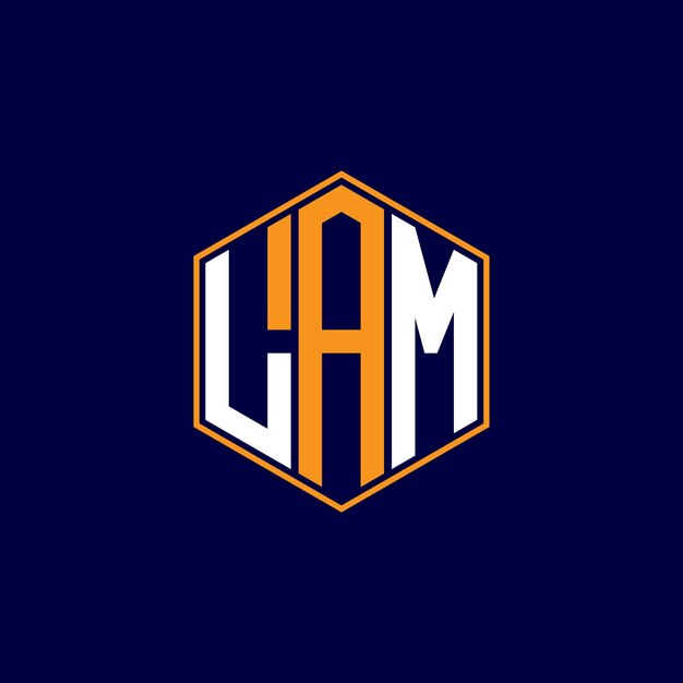diseño de logotipo de letras modernas