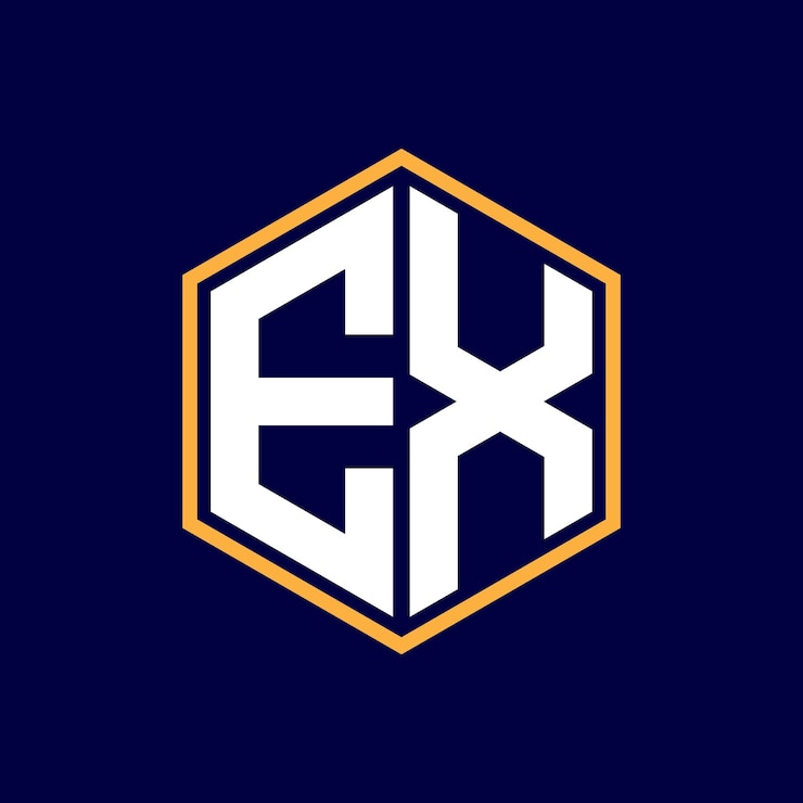Vector diseño de logotipo de letras modernas