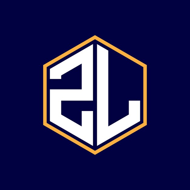 diseño de logotipo de letras modernas