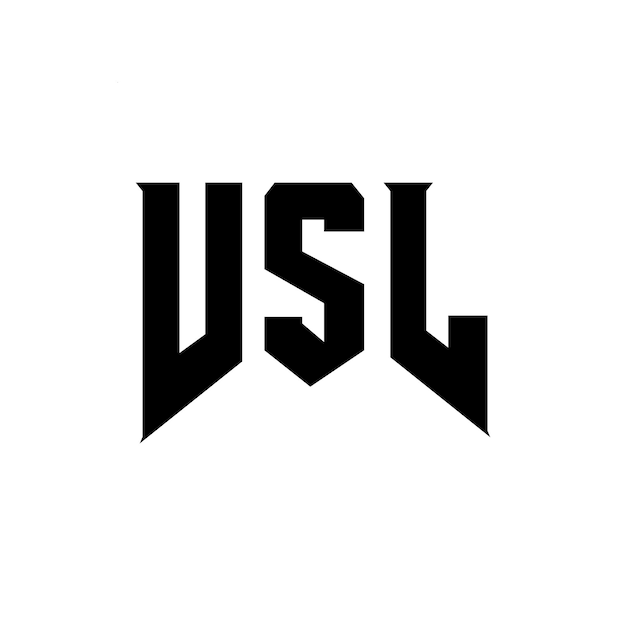 Diseño de logotipo de letras VSL para una empresa de tecnología Diseño de Logotipo VSL combinación de colores blanco y negro VSL logotipo VSL vector VSL diseño VSL icono VSL alfabeto VSL tipografía diseño de logotipo