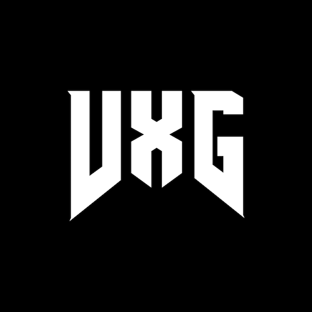 Diseño de logotipo de letras VXG para una empresa de tecnología Diseño de logos VXG combinación de colores blanco y negro Logotipo VXG vector diseño VXG icono VXG alfabeto VXG tipografía diseño de logotipo