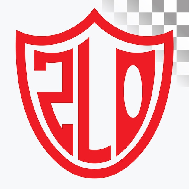 Diseño del logotipo de las letras ZLO