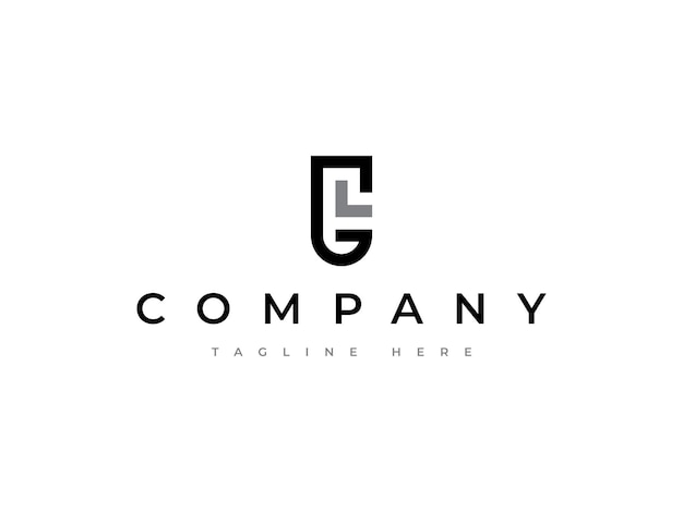 Diseño del logotipo LG o del monograma GL